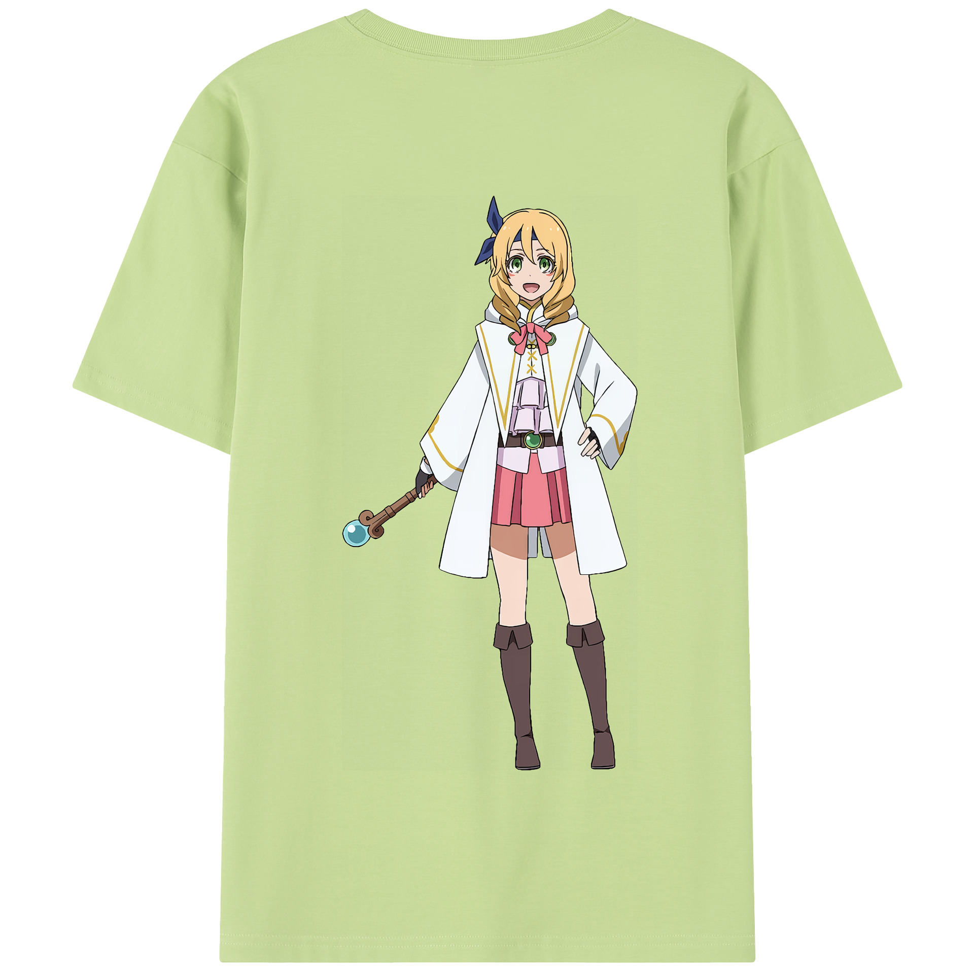 （画像用） 転スラ Regarding Reincarnated to Slime 綿100％半袖Tシャツ（背面プリント）